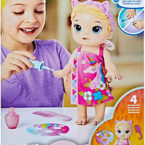 عروسک بیبی الایو مدل Baby Alive Glam Spa Baby -اسباب بازی